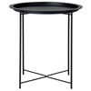 House Nordic Side Table Anne 47 cm Round Black