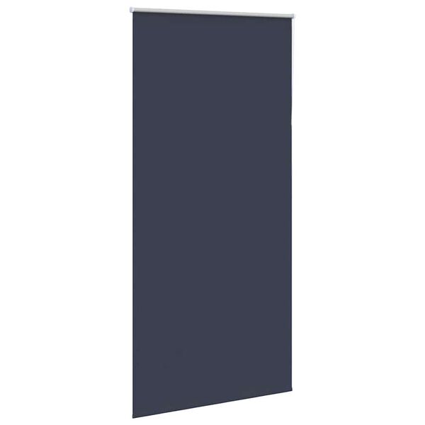 vidaXL Roller Blind Blackout Marine 95x210 cm Fabric Width 90.7 cm Polyester