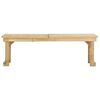 vidaXL Garden Bench 140 cm Impregnated Pinewood