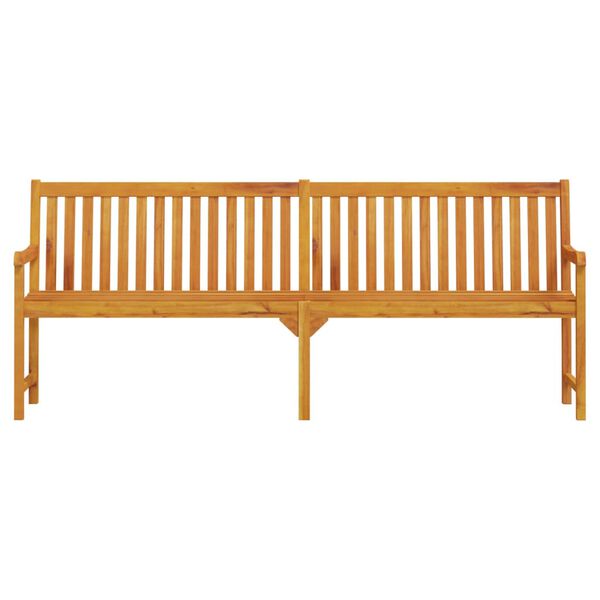 vidaXL Garden Bench 219 cm Solid Acacia Wood