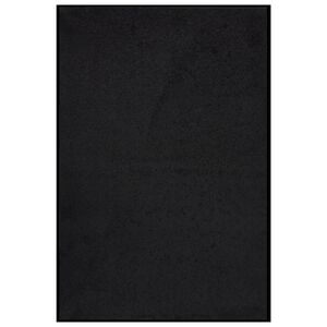 vidaXL Doormat Black 80x120 cm