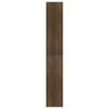 vidaXL 5-Tier Book Cabinet Brown Oak 80x30x189 cm Engineered Wood