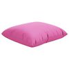 vidaXL Scatter Pillows Plain 4 pcs Pink 40 x 40 cm Polyester Farbic