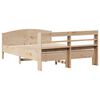 vidaXL Bed Frame without Mattress 160x200 cm Solid Wood Pine