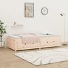 vidaXL Day Bed without Mattress 80x200 cm Solid Wood Pine