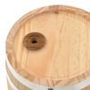 vidaXL Wine Barrel with Tap Solid Pinewood 12 L