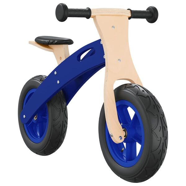 vidaXL Balance Bike for Children with Air Tyres Blue