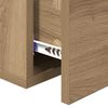 vidaXL Bedside Cabinet Artisan oak 35 x 35 x 20 cm Engineered wood