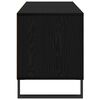 vidaXL TV Cabinet with Drawer Black Oak 100 x 34.5 x 44.5 cm