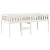 vidaXL Children's Bed without Mattress White 90x190 cm Solid Wood Pine