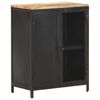 vidaXL Sideboard 60x35x78 cm Solid Rough Mango Wood