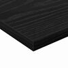 vidaXL Bookshelf Board 4 pcs Black 40 x 40 x 1.5 cm Engineered Wood