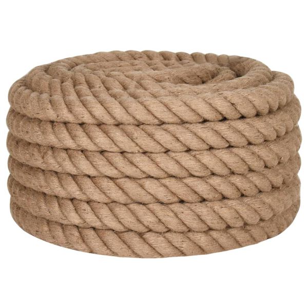 vidaXL Jute Rope 10 m Long 60 mm Thick