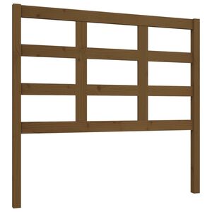 vidaXL Bed Headboard Honey Brown 105.5x4x100 cm Solid Wood Pine