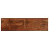 vidaXL Table Top 120x30x2.5 cm Rectangular Solid Wood Reclaimed