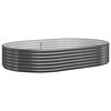 vidaXL Garden Raised Bed | Anthracite | Powder-coated steel