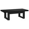vidaXL Coffee Table NOAIN U-Shaped Legs 120x60x40 cm Solid Wood Pine