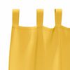 vidaXL Blackout Curtains with Rings 2 pcs Mustard Yellow 175 x 140 cm