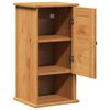 vidaXL Bathroom Cabinet VIGO Brown and Honey Brown 37 x 34 x 71.5 cm