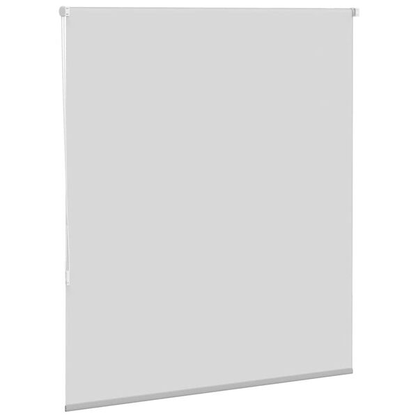 vidaXL Roller Blind Blackout Light Grey 135x175 cm Fabric Width 131.6 cm Polyester