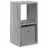 vidaXL Bedside Table Grey Sonoma 25.5 x 22 x 49.5 cm Engineered Wood