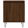vidaXL Bedside Cabinet Brown Oak 40x30x50 cm Engineered Wood
