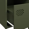 vidaXL Bedside Cabinets&nbsp;2 pcs Olive Green 35x39x43.5 cm Steel