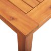 vidaXL Garden Table 215x90x74 cm Solid Acacia Wood