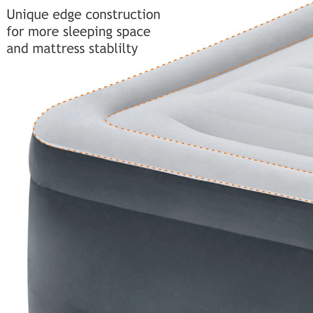 Intex comfort plush hot sale elevated
