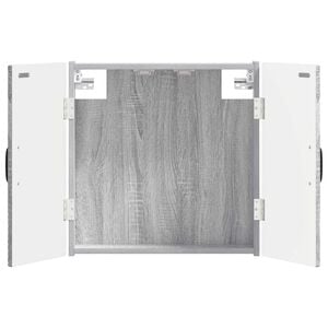 vidaXL Dartboard Cabinet HOORN Grey Sonoma 52.5 x 10.5 x 53.5 cm