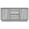 vidaXL TV Cabinet with LED Lights Grey Sonoma 100x41x50 cm