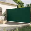 vidaXL Retractable Side Awning Dark Green 200x300 cm