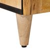 vidaXL Bedside Cabinet Natural 40 x 33.5 x 46 cm Solid Mango Wood