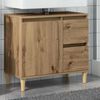 vidaXL Sink Cabinet Artisan Oak 65x33x60 cm Engineered Wood