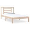 vidaXL Bed Frame without Mattress 90x200 cm Solid Wood Pine