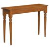 vidaXL Console Table 110x30x75 cm Solid Mahogany Wood