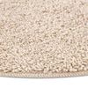 vidaXL Anti-slip Shaggy Rug Cream 120 x 120 cm PP