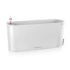 LECHUZA Planter DELTA 10 ALL-IN-ONE High-gloss White
