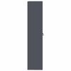 vidaXL Storage Cabinet 2 pcs Anthracite 90 x 40 x 180 cm Steel