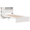 vidaXL Bookcase Bed without Mattress White 100x200cm Solid Wood Pine