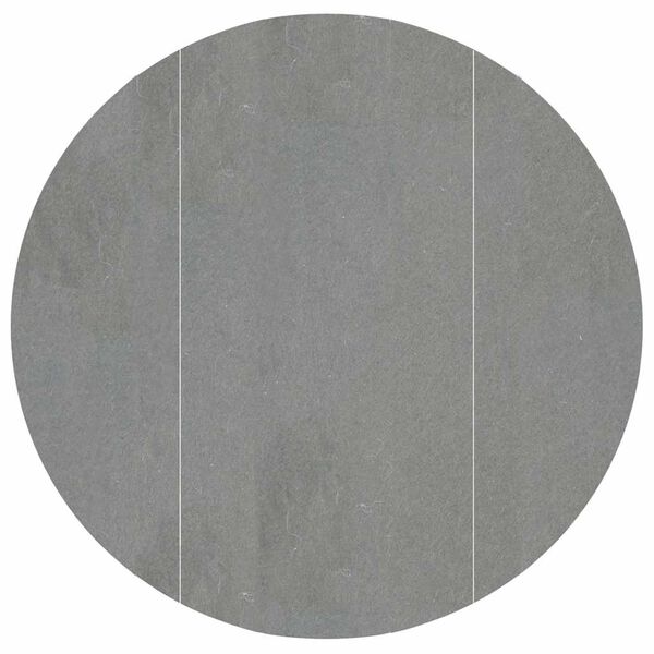 vidaXL Pool Ground Cloth Light Grey &Oslash;306 cm Polyester Geotextile