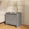 vidaXL Bedside Cabinets 2 pcs Grey Sonoma 45x34x44.5 cm Engineered Wood