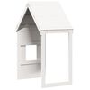 vidaXL Kids' Bed Roof White 60x99x139.5 cm Solid Wood Pine