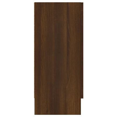 vidaXL Sideboard Brown Oak 120x30.5x70 cm Engineered Wood