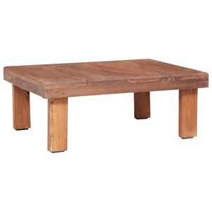 vidaXL Coffee Table 60x45x23 cm Solid Mahogany Wood