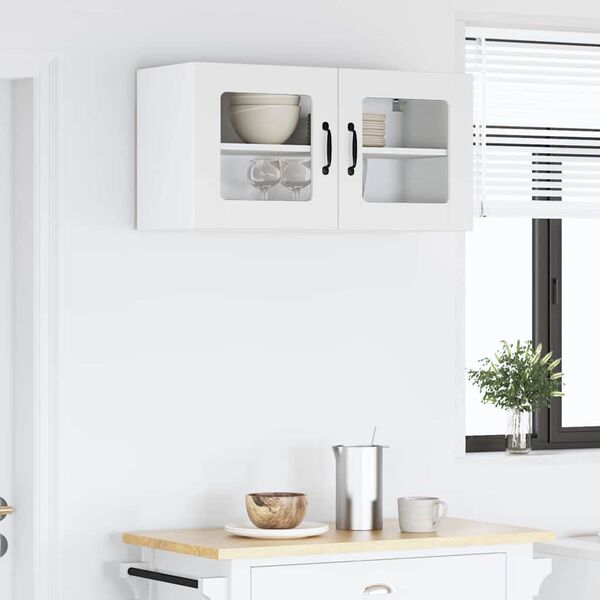 vidaXL Kitchen Cabinet White 80 x 31 x 40 cm Engineered Wood