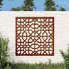 vidaXL Garden Wall Decoration 55x55 cm Corten Steel Moorish Design