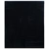 vidaXL Window Film Static Frosted Black 45x500 cm PVC