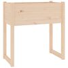 vidaXL Planter 78x40x81 cm Solid Wood Pine