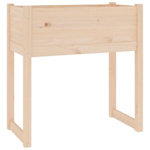 vidaXL Planter 78x40x81 cm Solid Wood Pine